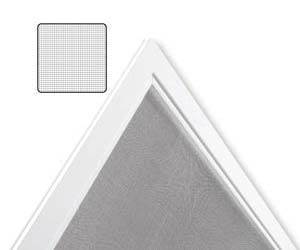 Prowler Proof insect screen corner detail